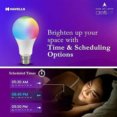 Glamax LED 9 W TW+Colors B22 Smart Lamp